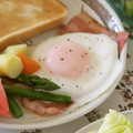 mmameco's cooksnap of when they made cafeみたいなとろとろ目玉焼き!.