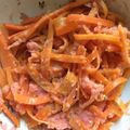 ちーきよ's cooksnap of when they made 明太子と人参のマヨきんぴら.