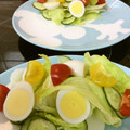 maritana's cooksnap of when they made レタスとうずらの卵のサラダ.