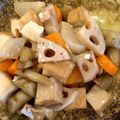 rin0418r24's cooksnap of when they made 簡単♪ごぼうや蓮根で❀根菜と厚揚げの煮物.