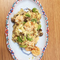 クックO9L1SV☆'s cooksnap of when they made 海老とそら豆と卵の炒め物.