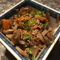 ちあねこ's cooksnap of when they made レンコンとごぼうのきんぴら.