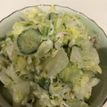 ぷるみき's cooksnap of when they made 旨っ！キャベツとカニカマのマヨサラダ.