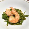まひわ's cooksnap of when they made 鶏皮とコゴミのピリッと味噌炒め.