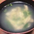 喜美ママ's cooksnap of when they made 100円で料亭の味＠桜鯛のアラですまし汁.