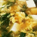 ♪たゆたゆ♪'s cooksnap of when they made あっさりと水菜たっぷり卵とじ汁.