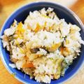 こうき母's cooksnap of when they made 山菜おこわ　炊飯器でもっちり美味しい.