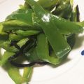 えりかりかりかりか's cooksnap of when they made ★塩昆布とピーマンの和え物★お弁当にも.