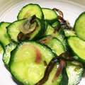 Kちやん☺'s cooksnap of when they made 簡単！きゅうりとみょうがのおつまみ.