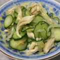 こむぎぱくぱく's cooksnap of when they made さっぱりヘルシー【蒸し鶏と胡瓜の酢の物】.