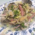Paguちゃん's cooksnap of when they made たった3分♪あさり×キャベツの酒蒸し.