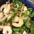 ＭＩ−ＨＡＮ's cooksnap of when they made 新玉ねぎと海老の塩麹炒め.