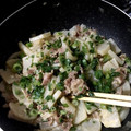 ♡JyuRiku♡'s cooksnap of when they made レンジで時短！大根と豚肉の醤油マヨ炒め.