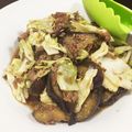 yoyoよーよー's cooksnap of when they made ナスとキャベツの挽き肉炒め.