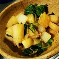 ともユメ's cooksnap of when they made カブと豚挽き肉で♪ご飯もりもり.