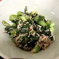 tanimoko's cooksnap of when they made 栄養満点！妊婦さんにも 小松菜のおひたし.