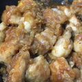 Kana☆：）'s cooksnap of when they made 鶏モモ肉の生姜焼き.