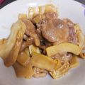 tailax's cooksnap of when they made マンネリ解消！姫皮と豚肉の味噌炒め♡.