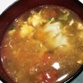 島猫。's cooksnap of when they made トマ卵春雨スｰプ.
