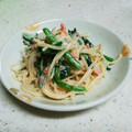 蛇口から生ビール's cooksnap of when they made ◎マカロニとほうれん草の和風サラダ◎.
