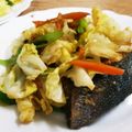 なおきんとん's cooksnap of when they made 春キャベツとぶりの生姜ぽん酢炒め.