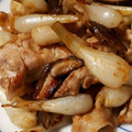 kacchin_'s cooksnap of when they made 島らっきょうと豚肉の炒め.