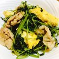 anelaママ's cooksnap of when they made 豆苗と豚肉のオイスター炒め.