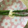 クック1FX93J☆'s cooksnap of when they made レンジで簡単！アスパラの柚子胡椒マヨ.