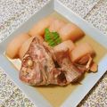 yesmama's cooksnap of when they made 骨まで柔らか鯛と大根のあら炊き.