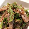 ムーヒツジ's cooksnap of when they made こんにゃくとピーマンのおかかきんぴら☆.