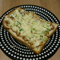 せりさわ's cooksnap of when they made 納豆キナーゼを守ろう！納豆トースト♪.