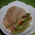 Jock's cooksnap of when they made 香る*ウドと結びしらたきの春きんぴら.