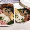 みゆぼん's cooksnap of when they made クレヨンしんちゃん♡キャラ弁.