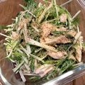 Khara10's cooksnap of when they made 水菜の柚子胡椒サラダ.