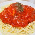 にゃんこ☆！'s cooksnap of when they made トマト缶で作る簡単ミートスパ(子供も).