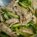 ぴくしーの台所's cooksnap of when they made クラゲとキュウリと蒸し鶏のサラダ.