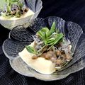 ☆あいちゃん's cooksnap of when they made たまご豆腐に、シラスかいわれ納豆♪.