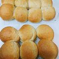 いちーこぶた's cooksnap of when they made HBでもちふわ全粒粉ポテサラパン.