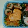 ☆TARU☆'s cooksnap of when they made ♡お弁当に♥ハートのたまご焼き♡.