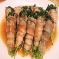 クックEUNFMQ☆'s cooksnap of when they made 豆苗の豚肉巻き.