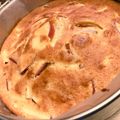 ♡うーき's cooksnap of when they made 生クリームの林檎ケーキ.