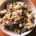 にゃんちうさん's cooksnap of when they made 簡単10分♬高菜とジャコのパラパラ炒飯☆.