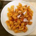 ethnic0229's cooksnap of when they made タコのミンチパスタ✳コンキリエで✳.