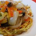l8pl8p's cooksnap of when they made 野菜たっぷり♪ あんかけ焼きそば.