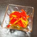 氷藍☆ひらん's cooksnap of when they made パプリカの彩り出汁マリネ.