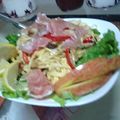 m(owo)m's cooksnap of when they made 生ハム＆しめじのクリームパスタ.