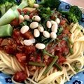 TOYMee☆'s cooksnap of when they made サバ水煮缶 トマト缶パスタソース.