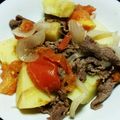 クックY08S17☆'s cooksnap of when they made 洋風トマト肉じゃが.