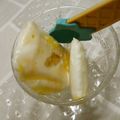 夢夢555's cooksnap of when they made 季節フルーツのフローズンアイス.