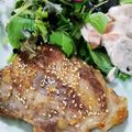 maritan★'s cooksnap of when they made 定番！豚肩ロースの味噌生姜焼き✿.